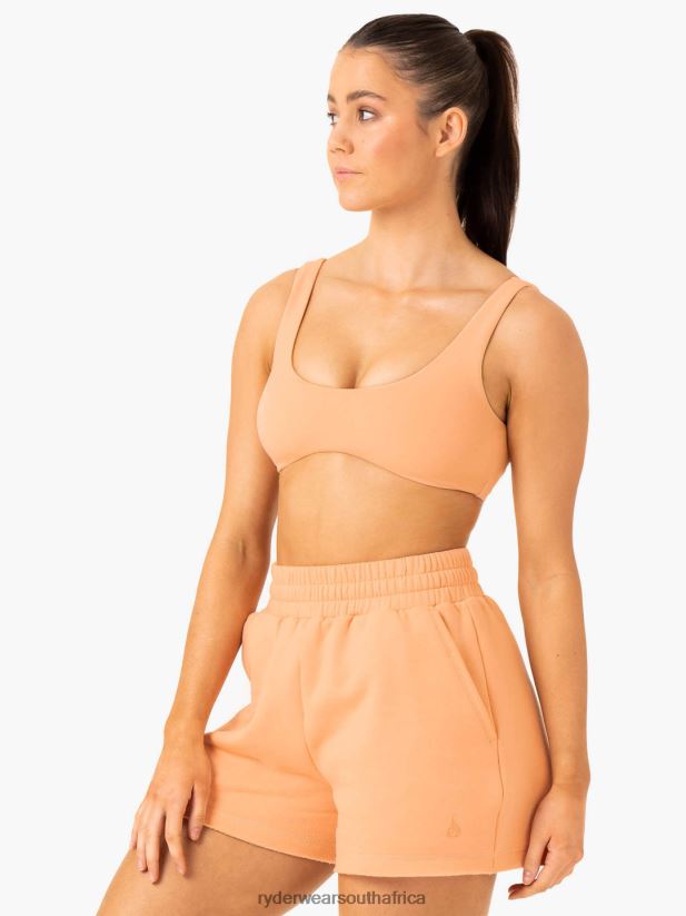 Women Ryderwear Elevate Lounge Bra 2RT8VD293 Apricot Clothing