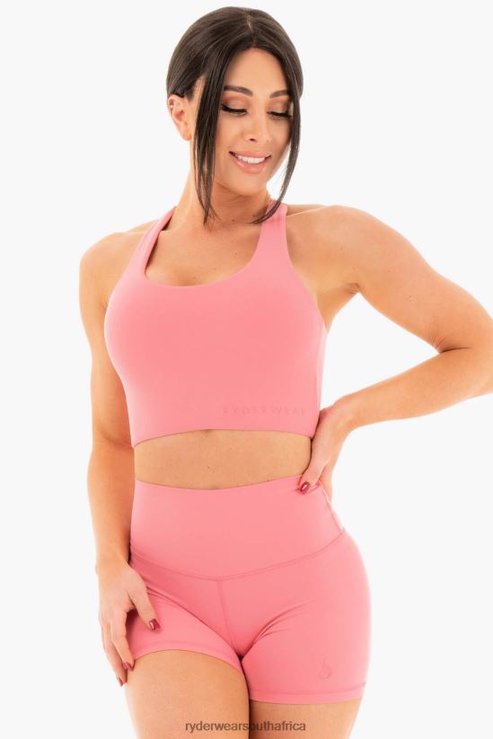 Women Ryderwear Nkd Sports Bra 2RT8VD475 Rose Clothing