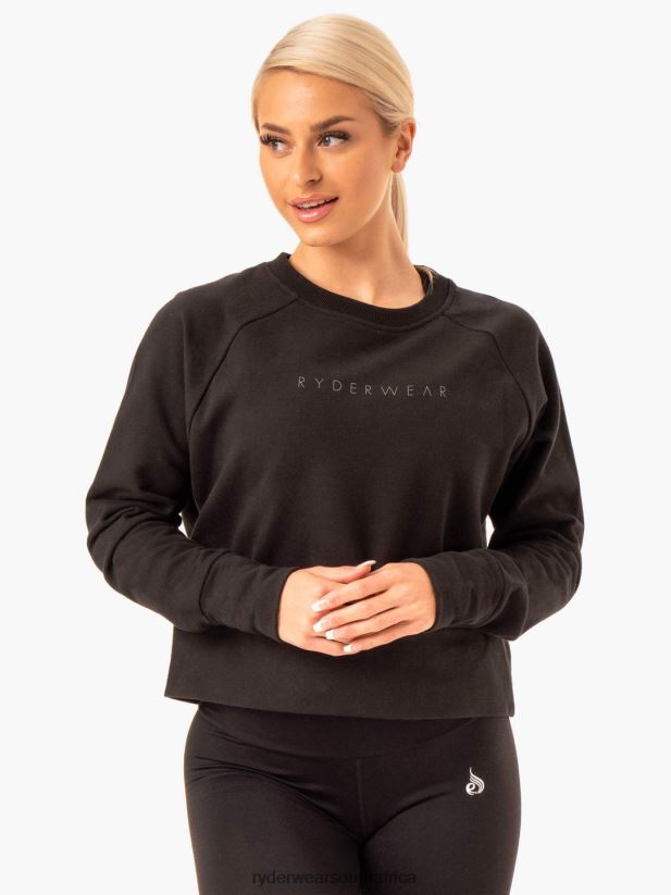 Women Ryderwear Motion Sweater 2RT8VD1063 Black Clothing