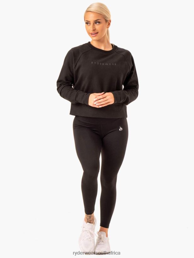 Women Ryderwear Motion Sweater 2RT8VD1063 Black Clothing