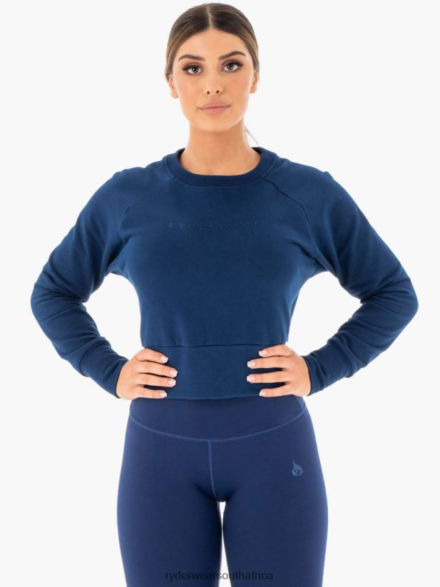 Women Ryderwear Motion Sweater 2RT8VD1069 Navy Clothing