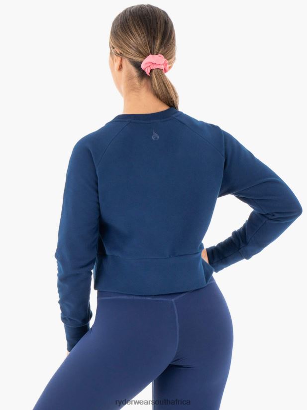 Women Ryderwear Motion Sweater 2RT8VD1069 Navy Clothing