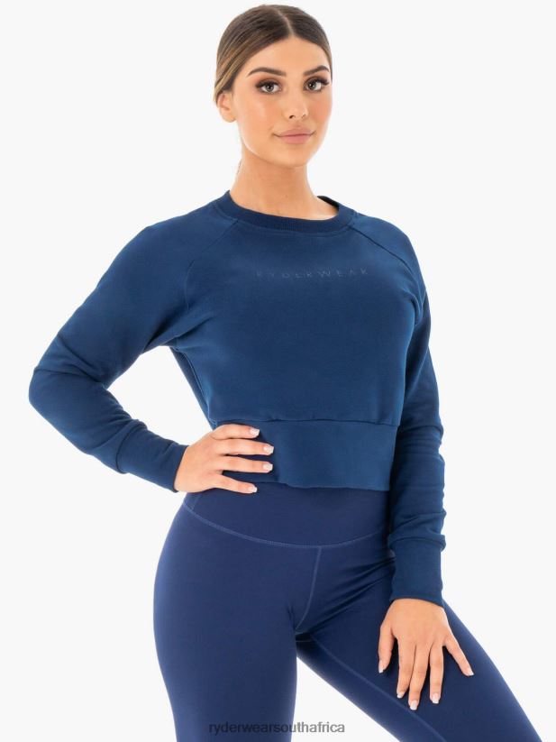 Women Ryderwear Motion Sweater 2RT8VD1069 Navy Clothing