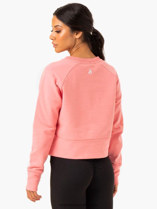 Women Ryderwear Motion Sweater 2RT8VD955 Rose Pink Clothing