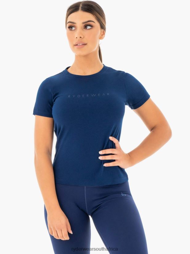 Women Ryderwear Motion T-Shirt 2RT8VD1053 Navy Clothing