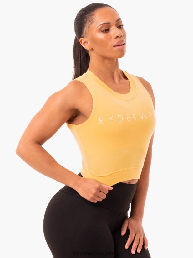 Women Ryderwear Motion Crop Top 2RT8VD956 Mango Clothing