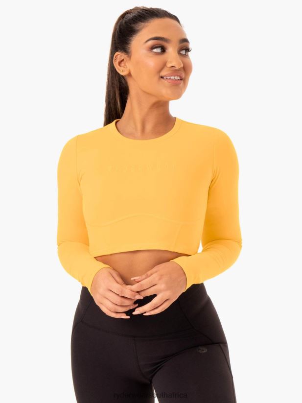 Women Ryderwear Sola Long Sleeve Top 2RT8VD1008 Mango Clothing