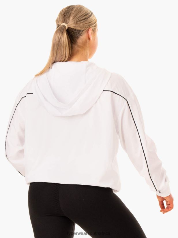 Women Ryderwear Ultimate Windbreaker 2RT8VD894 White Clothing