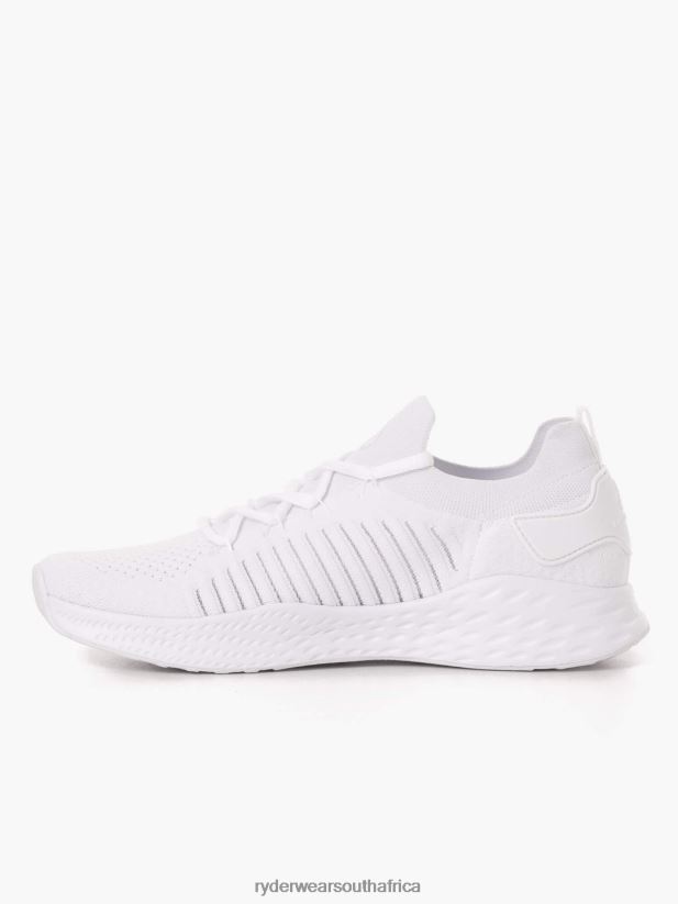 Women Ryderwear Flylyte Trainer 2RT8VD1490 White Shoes